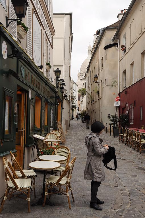 Duplex De Charme Au Coeur De Montmartre Lägenhet Paris Exteriör bild