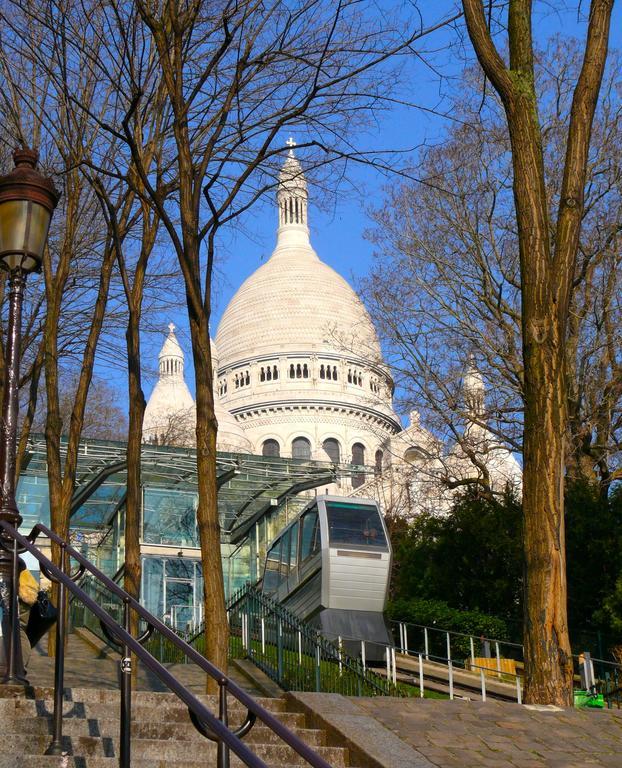 Duplex De Charme Au Coeur De Montmartre Lägenhet Paris Exteriör bild